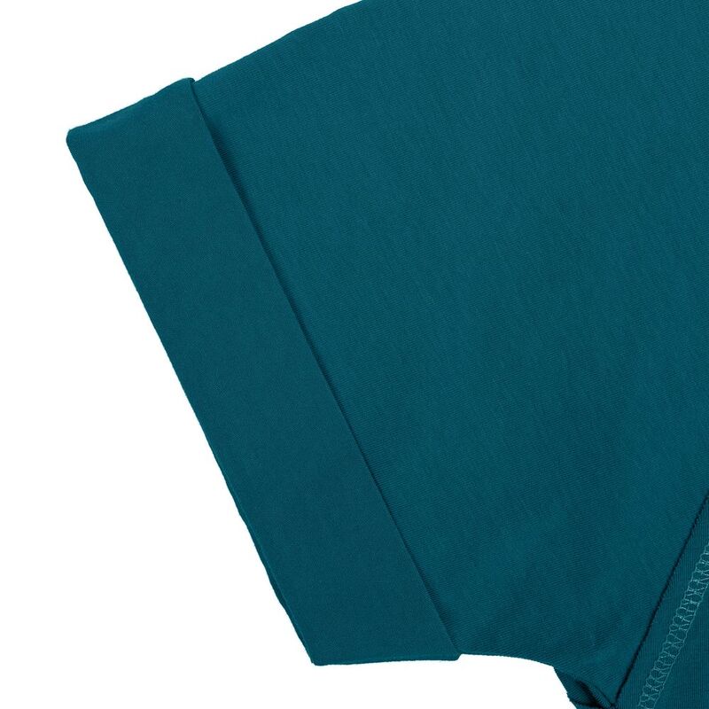 Футболка унисекс Vozduh 1.0, темно-бирюзовая арт.12184.42