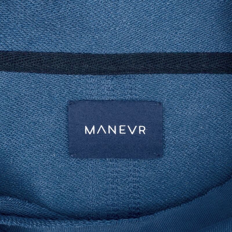 Худи унисекс Vozduh 1.0, синее арт.12185.44