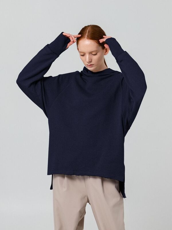 Худи унисекс Vozduh 1.0, темно-синее арт.12185.40