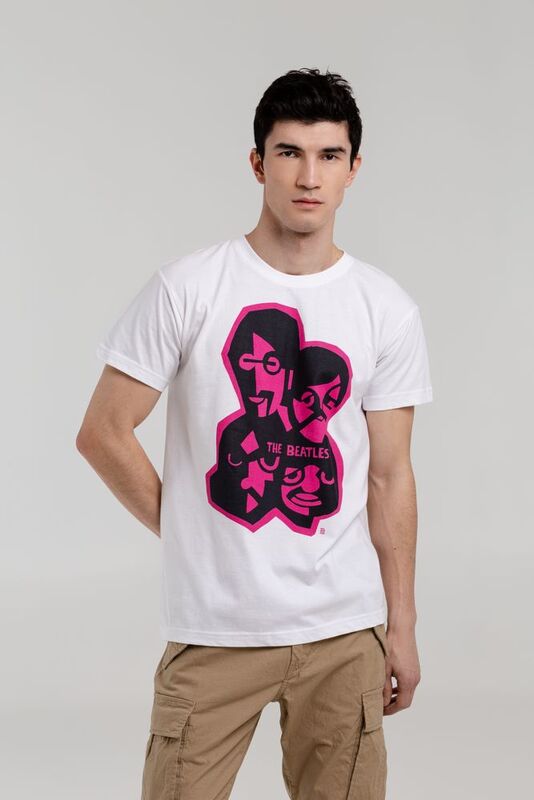 Футболка &laquo;Меламед. The Beatles&raquo;, белая арт.70902.60