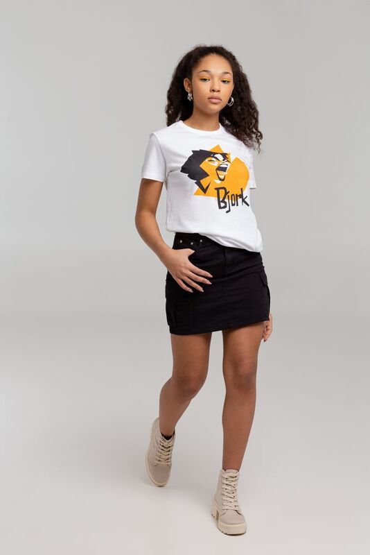 Футболка женская &laquo;Меламед. Bjork&raquo;, белая арт.70904.60