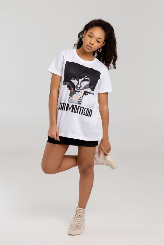 Футболка &laquo;Меламед. Jim Morrison&raquo;, белая арт.70906.60