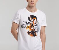 Футболка &laquo;Меламед. Jimi Hendrix&raquo;, белая арт.70907.60