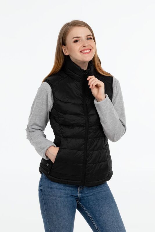Жилет компактный женский Stavanger, черный арт.11616.31