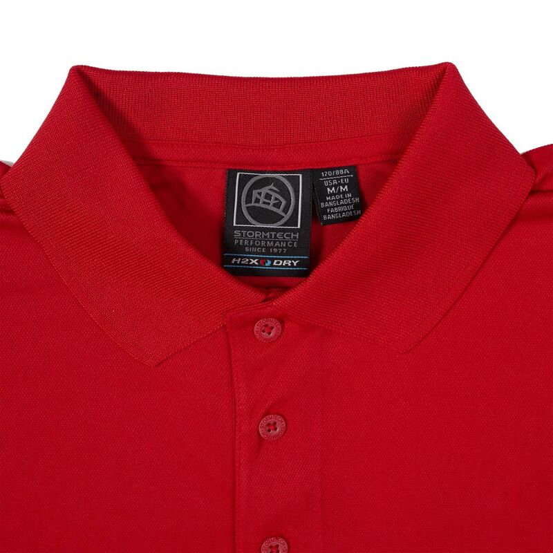 Рубашка поло мужская Eclipse H2X-Dry, белая арт.11621.60