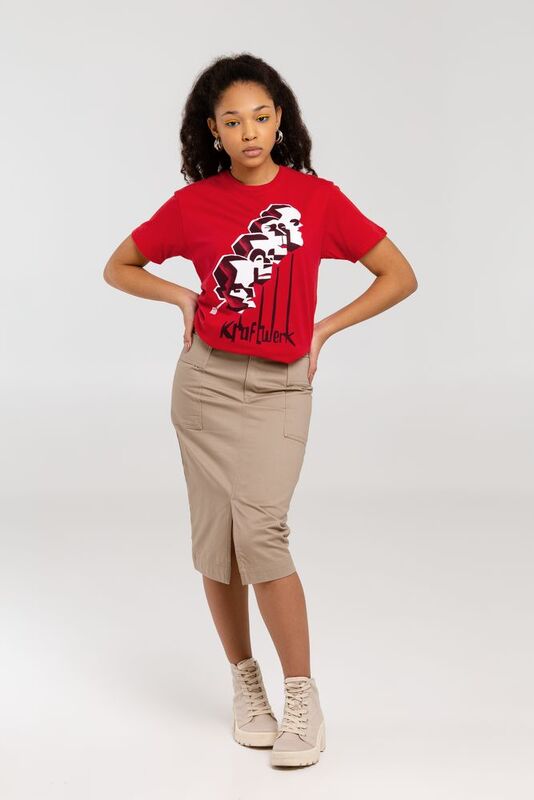 Футболка &laquo;Меламед. Kraftwerk&raquo;, красная арт.70910.50