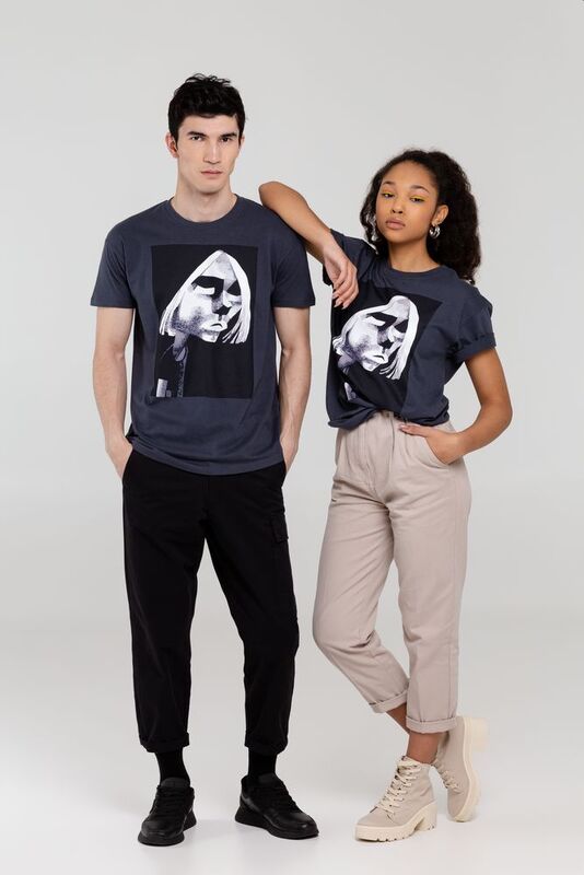 Футболка &laquo;Меламед. Kurt Cobain&raquo;, темно-серая арт.70911.18