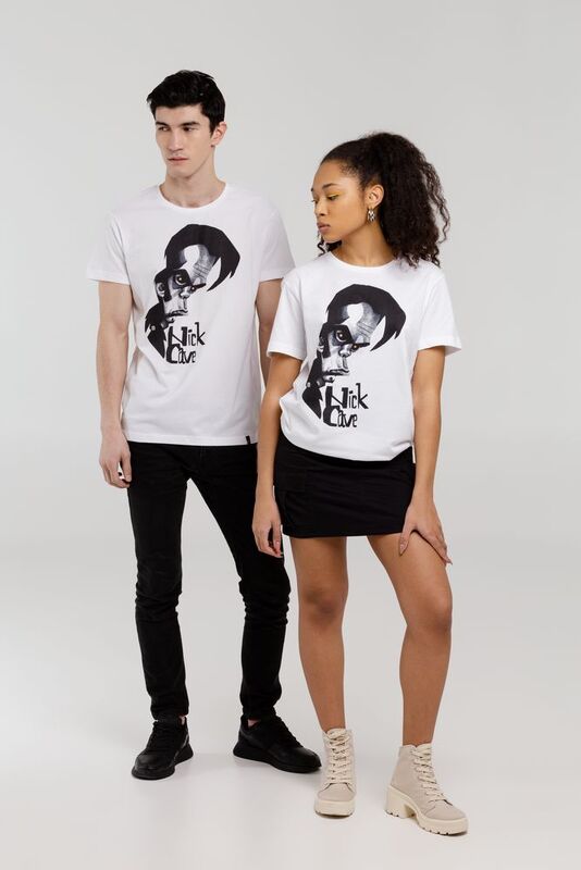 Футболка &laquo;Меламед. Nick Cave&raquo;, белая арт.70913.60