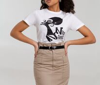 Футболка женская &laquo;Меламед. Nina Simone&raquo;, белая арт.70915.60