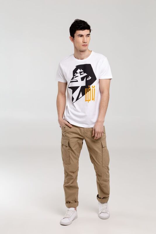 Футболка &laquo;Меламед. Виктор Цой&raquo;, белая арт.70919.60