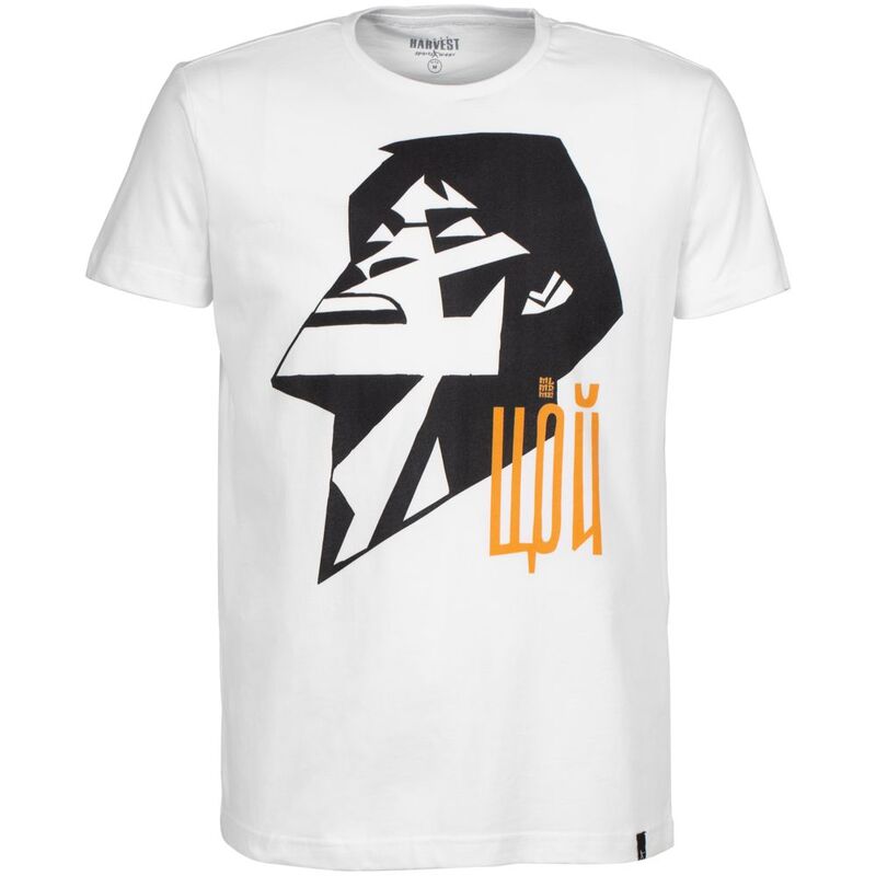 Футболка &laquo;Меламед. Виктор Цой&raquo;, белая арт.70919.60