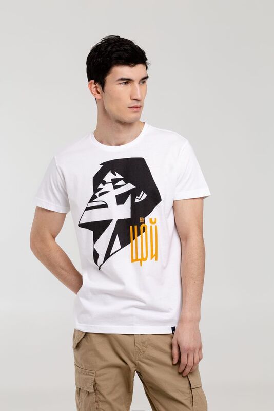 Футболка &laquo;Меламед. Виктор Цой&raquo;, белая арт.70919.60