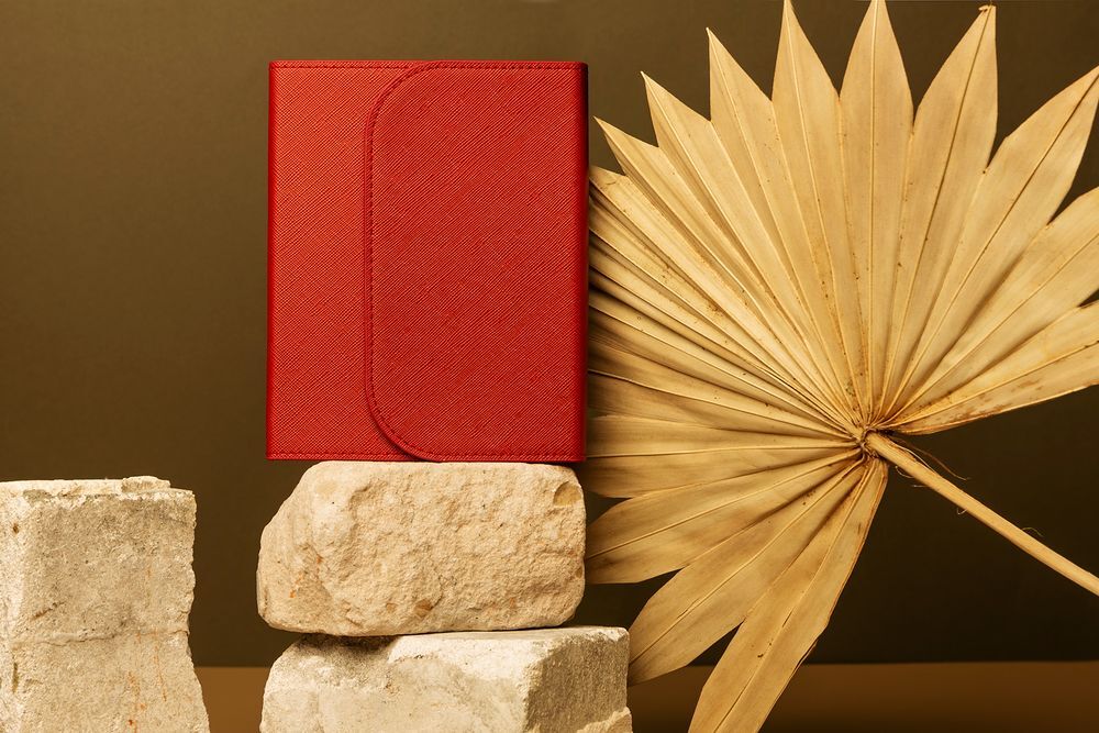 Ежедневник Clappy Mini, недатированный, красный арт.15891.50