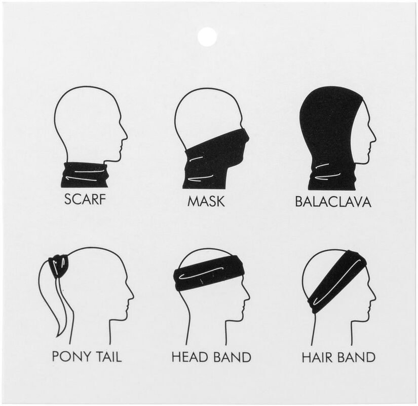 Многофункциональная бандана Bolt, красная арт.03094145TUN