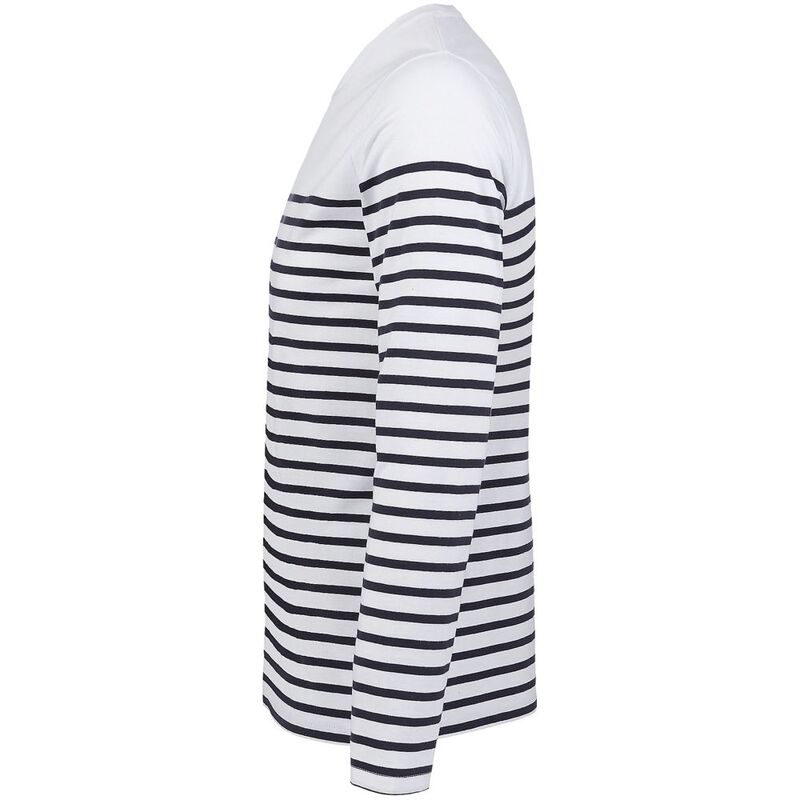 Футболка мужская с длинным рукавом Matelot LSL Men, белая с синим арт.03099904