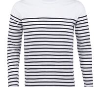 Футболка мужская с длинным рукавом Matelot LSL Men, белая с синим арт.03099904