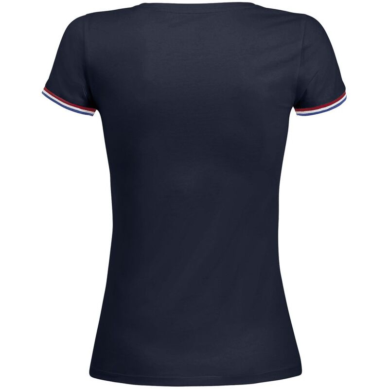 Футболка женская Rainbow Women, темно-синяя с ярко-синим арт.03109534