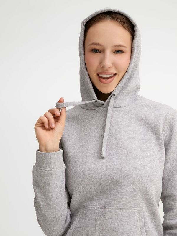 Толстовка женская Spencer Women, серый меланж арт.03103360