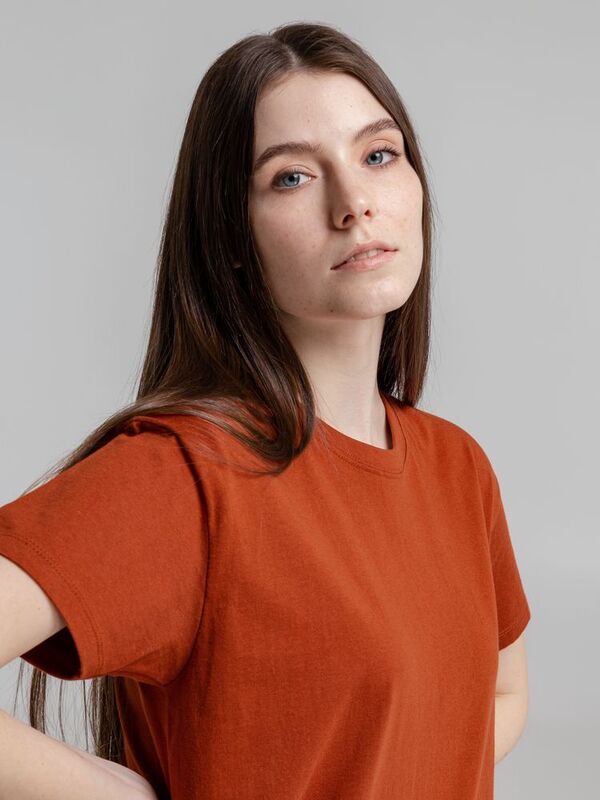 Футболка Imperial 190, коричневая (терракотовая) арт.11500407