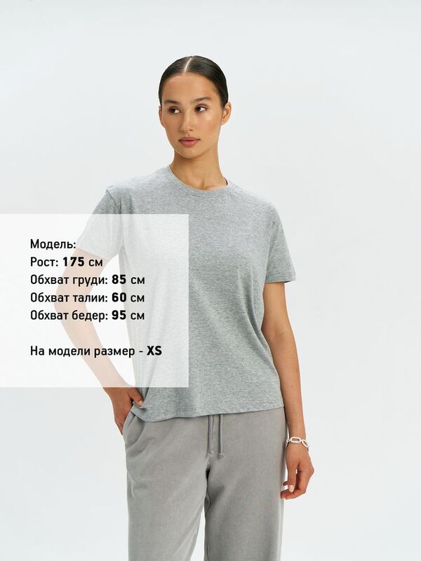 Футболка унисекс Regent 150, темно-серая арт.11380384