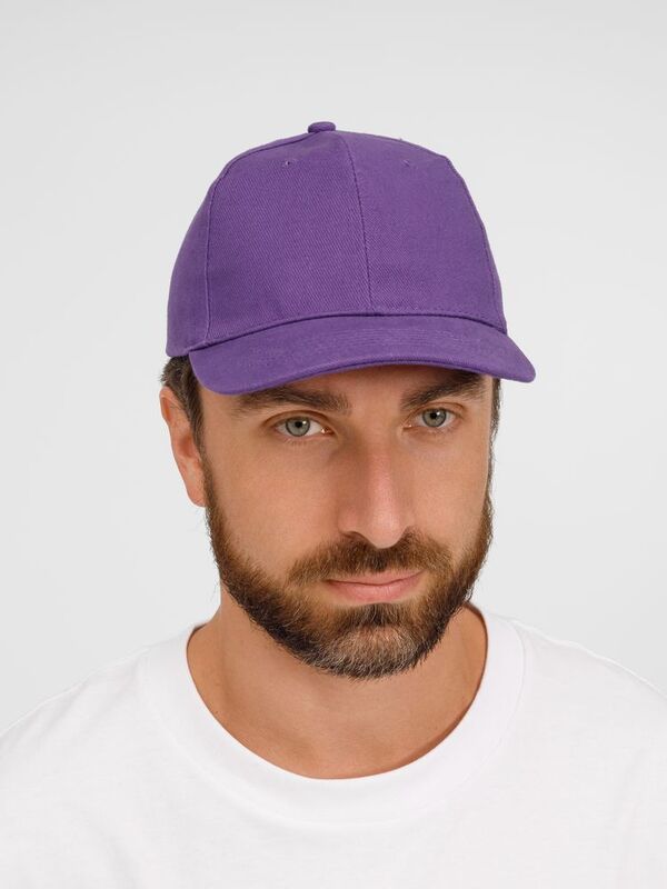 Бейсболка Buffalo, темно-фиолетовая арт.6404.77