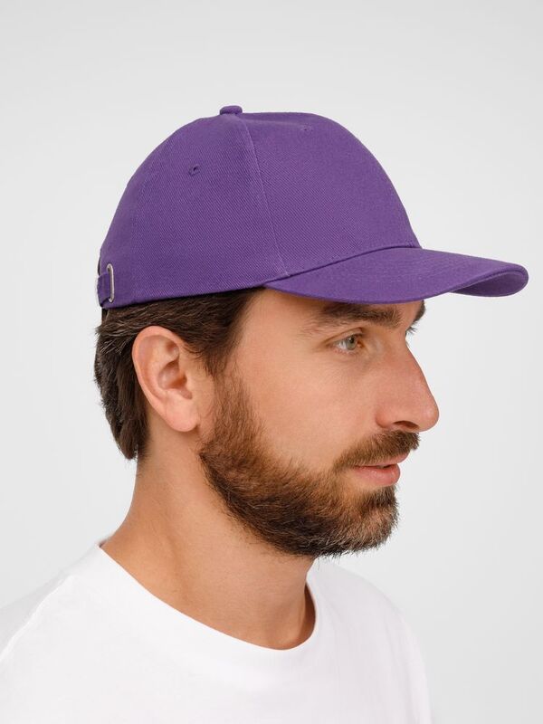 Бейсболка Buffalo, темно-фиолетовая арт.6404.77