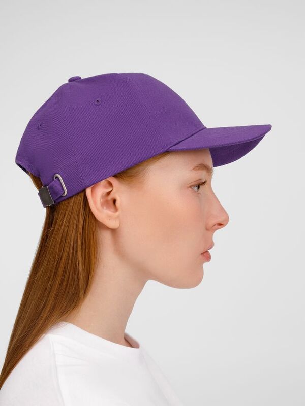 Бейсболка Buffalo, темно-фиолетовая арт.6404.77