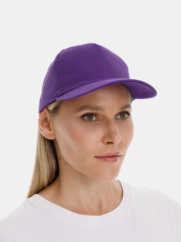 Бейсболка Long Beach, темно-фиолетовая арт.00594712TUN