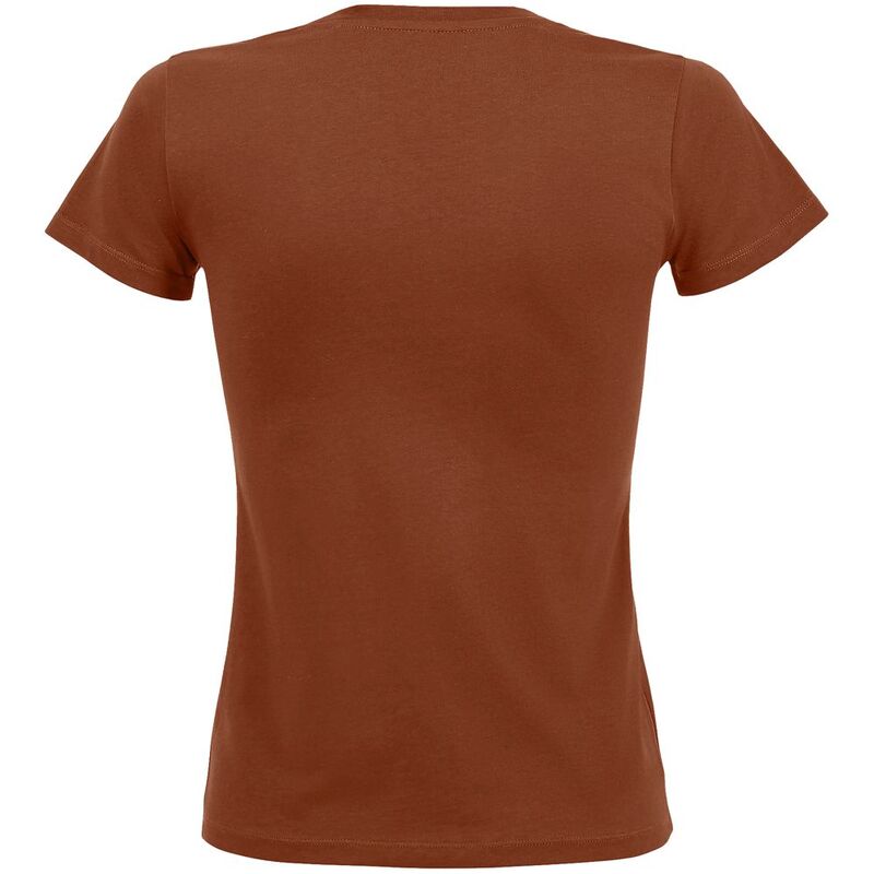 Футболка женская Regent Fit Women, коричневая (терракотовая) арт.02758407