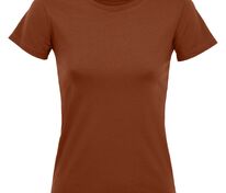 Футболка женская Regent Fit Women, коричневая (терракотовая) арт.02758407