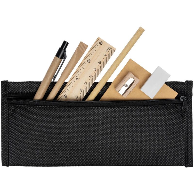 Канцелярский набор Scribe, с блокнотом, черный арт.11637.30