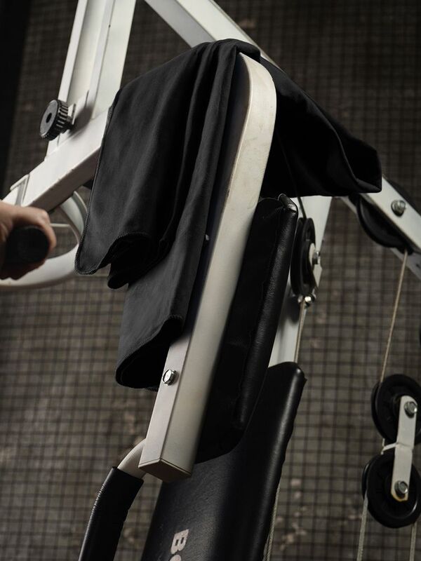 Спортивное полотенце Vigo Small, черное арт.15001.30