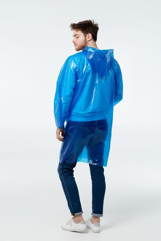 Дождевик-плащ BrightWay, синий арт.11875.40