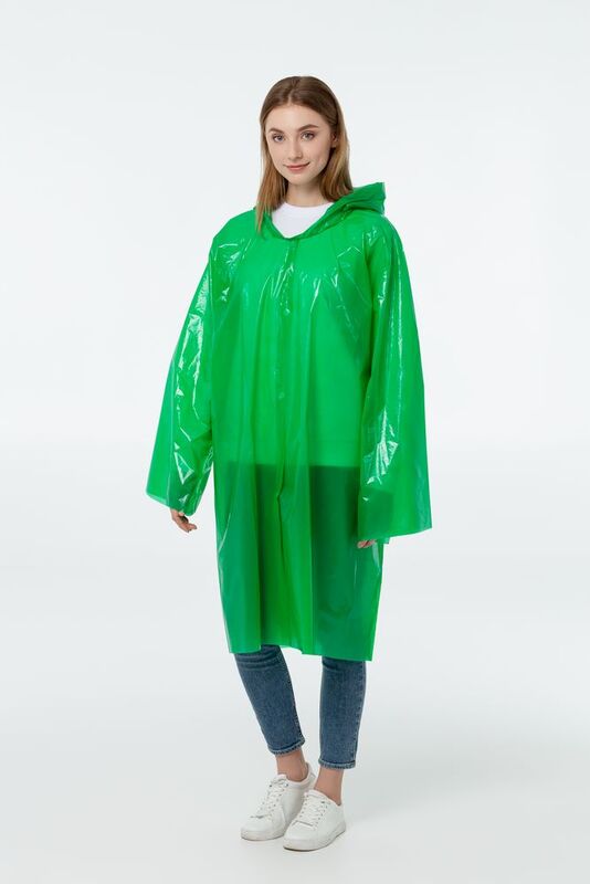 Дождевик-плащ BrightWay, зеленый арт.11875.90