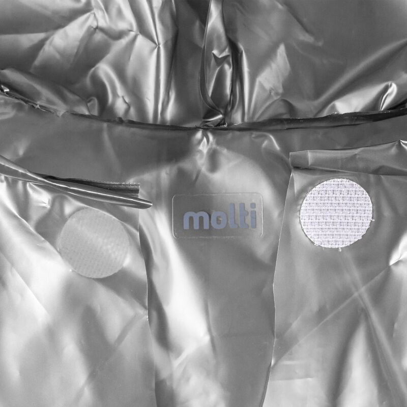 Дождевик-плащ CloudTime, серебристый арт.11876.11