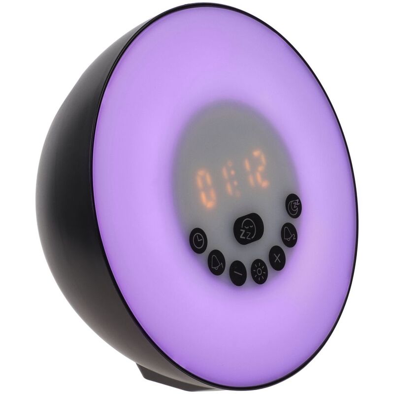 Лампа-колонка dreamTime для пробуждения светом и музыкой, черная арт.10623.30