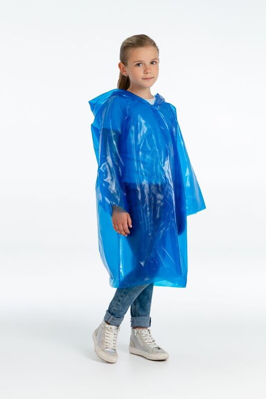 Дождевик-плащ детский BrightWay Kids, синий арт.11877.40