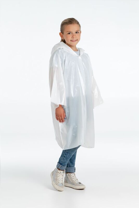 Дождевик-плащ детский BrightWay Kids, белый арт.11877.60