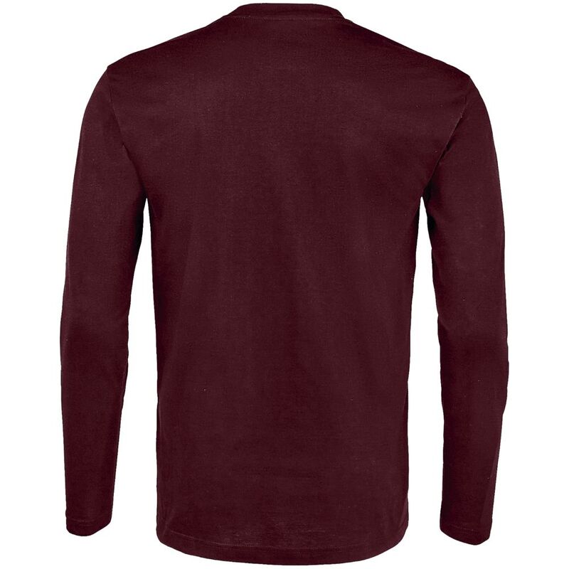 Футболка с длинным рукавом Monarch 150, бордовая арт.1377.55