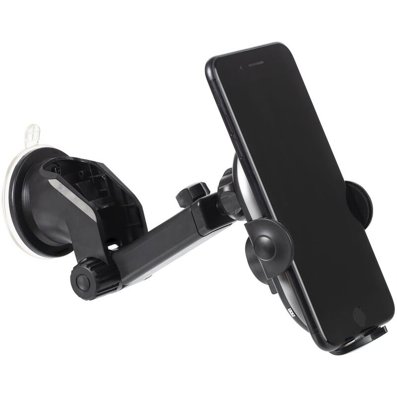 Держатель для смартфона Cleaver с беспроводной зарядкой арт.72072.10