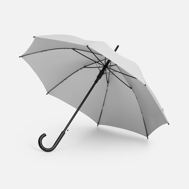 Зонт-трость Standard, белый с серебристым внутри арт.12393.01