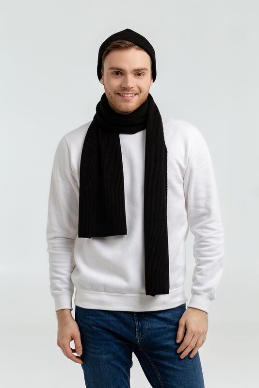 Шарф Life Explorer, черный арт.11660.30