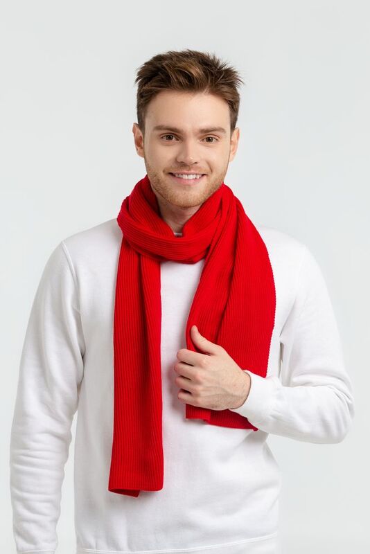 Шарф Life Explorer, красный (алый) арт.11660.50