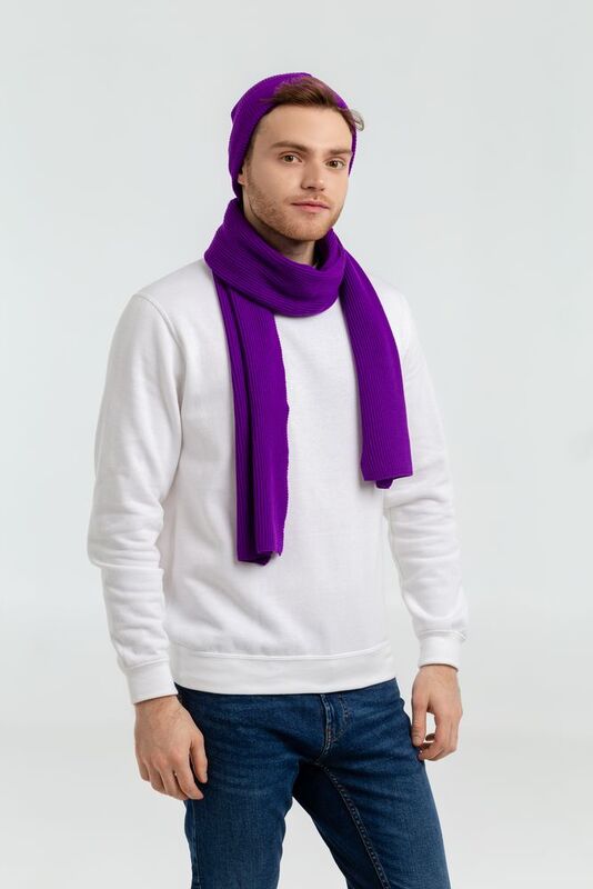 Шарф Life Explorer, фиолетовый арт.11660.77