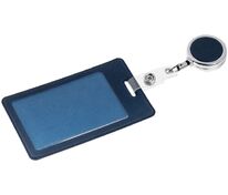 Чехол для пропуска с ретрактором Devon, синий арт.10987.40