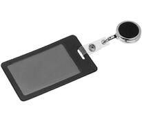 Чехол для пропуска с ретрактором Devon, черный арт.10987.30