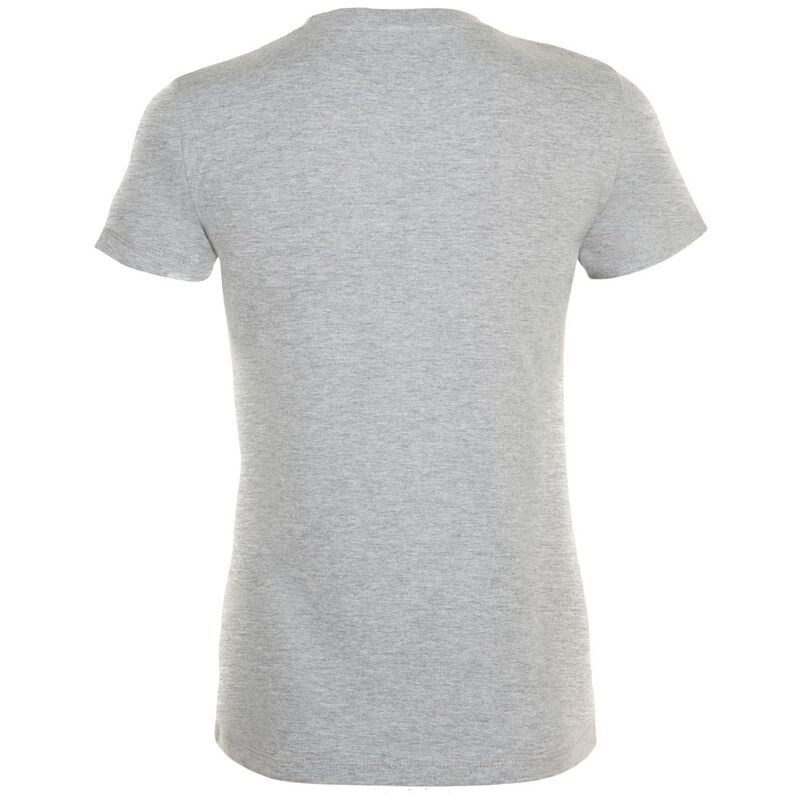 Футболка женская &laquo;Ты у меня вот здесь&raquo;, серый меланж арт.70889.11