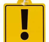 Знак автомобильный на присоске &laquo;Начинающий водитель&raquo; арт.11656.03