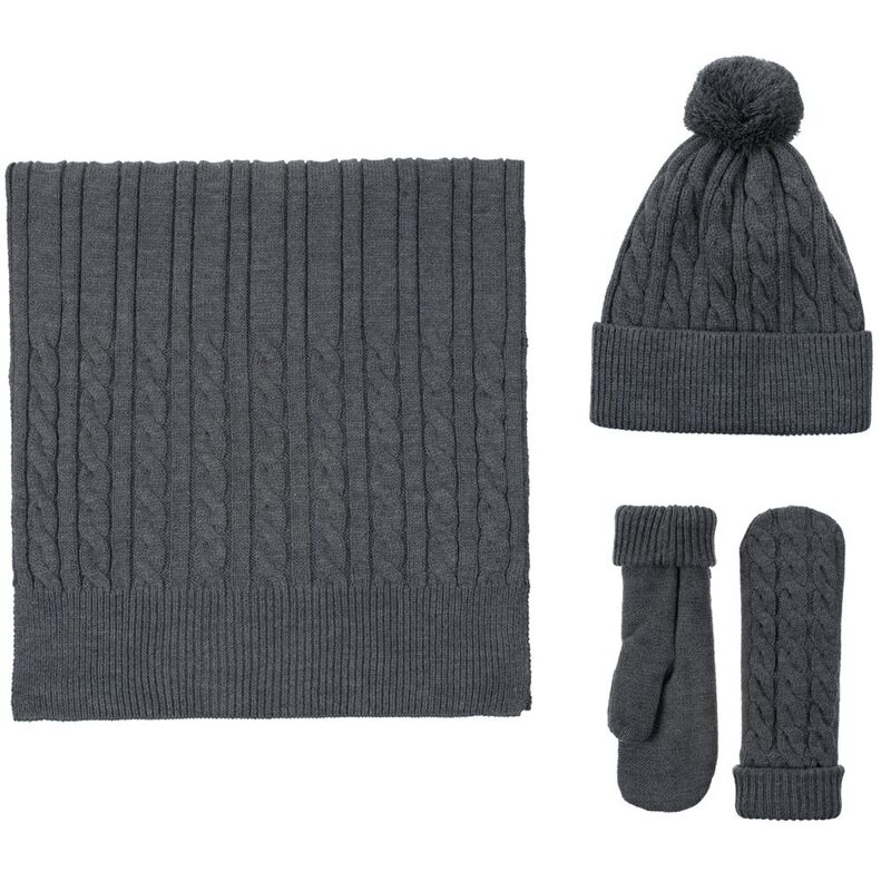 Шарф Heat Trick, серый меланж арт.12876.13