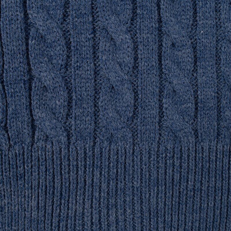 Шарф Heat Trick, синий меланж арт.12876.41